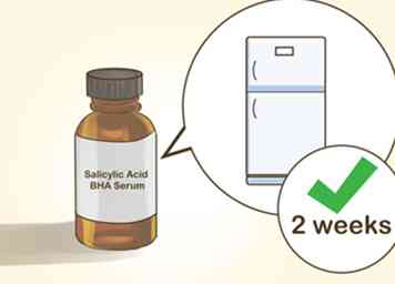 Comment faire un sérum BHA à base d'acide salicylique (avec photos)