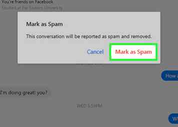 Wie man eine Facebook Messenger Conversation als Spam markiert: 12 Schritte