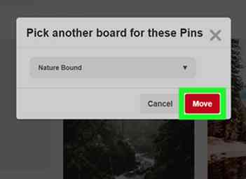 Wie man Pinterest Pins auf ein anderes Board auf einem PC oder Mac verschiebt