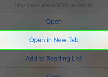So öffnen Sie Links in einem neuen Tab auf einem iPhone: 3 Schritte