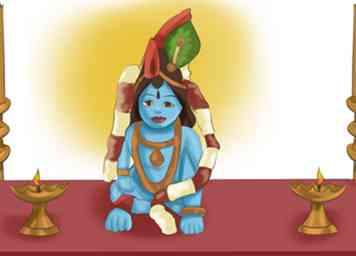 Sådan udfører Puja til Krishna 9 trin (med billeder)