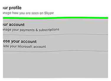 Cómo encontrar su ID de Skype en iPhone o iPad 7 pasos