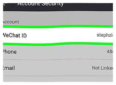 Sådan finder du dit WeChat ID på Android 5 trin (med billeder)