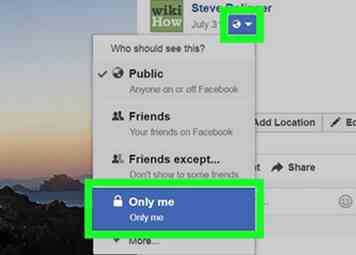 Hoe je foto's op Facebook te verbergen (met afbeeldingen)