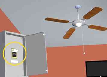 Cómo instalar un ventilador de techo en una nueva ubicación (con imágenes)