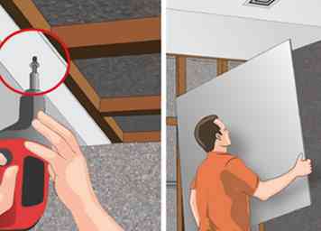 Cómo instalar Ceiling Drywall 12 pasos (con fotos)