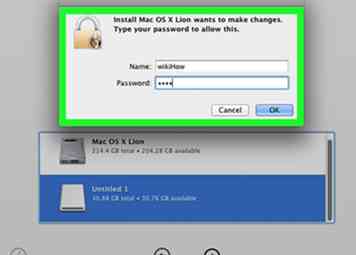 Sådan installeres OS X Lion på et eksternt drev 13 trin