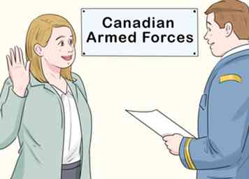 Wie man der kanadischen Armee als Ausländer beitritt (mit Bildern)