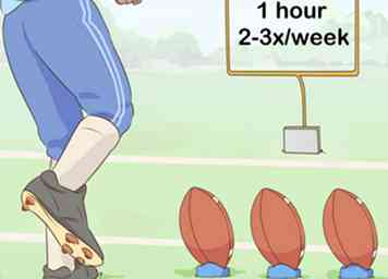 Hoe een voetbal te trappen (met afbeeldingen)