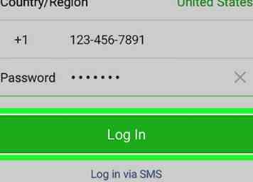 Cómo iniciar sesión en WeChat con SMS en Android 14 pasos