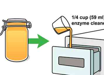 La forma más fácil de hacer enzima más limpia