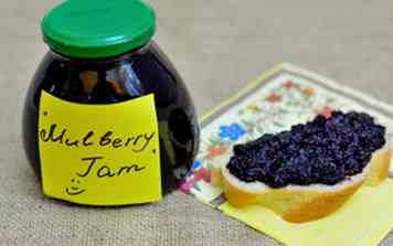 Cómo hacer Mulberry Jam 7 pasos (con fotos)