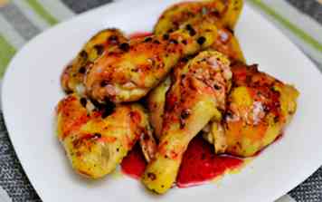 Wie man Himbeer Balsamico Chicken (mit Bildern)