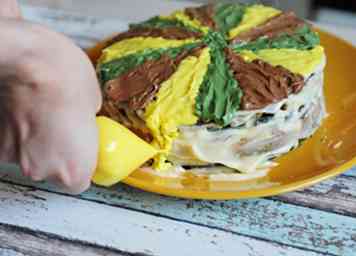 Wie man einen Camouflage-Kuchen macht (mit Bildern)