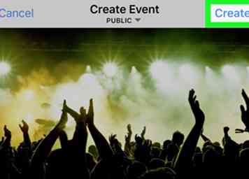 Comment rendre un événement Facebook public sur iPhone ou iPad 10 étapes