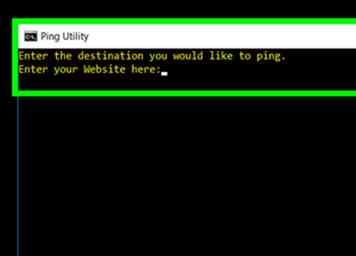 Comment faire un utilitaire Ping sur les systèmes Windows NT 7 étapes