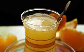 Cómo hacer una bebida de naranja y miel 7 pasos (con fotos)