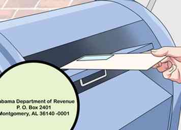 3 måder at betale Alabama statsskat