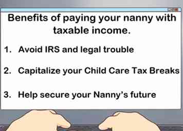 3 maneras de pagar impuestos de niñera