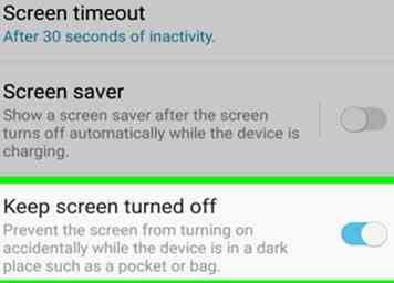 Cómo evitar que su pantalla se apague en la oscuridad en un Samsung Galaxy S6 o S7